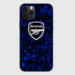 Чехол для iPhone 12 Pro Max Arsenal blue energy, цвет: 3D-черный