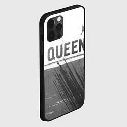 Чехол для iPhone 12 Pro Max Queen - white gradient посередине, цвет: 3D-черный — фото 2