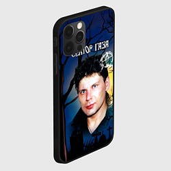 Чехол для iPhone 12 Pro Max Юрий Хой полнолуние, цвет: 3D-черный — фото 2