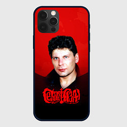 Чехол для iPhone 12 Pro Max Юрий Клинских красная луна, цвет: 3D-черный