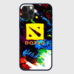 Чехол для iPhone 12 Pro Max Dota monster, цвет: 3D-черный