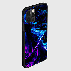 Чехол для iPhone 12 Pro Max Color blue pink, цвет: 3D-черный — фото 2