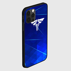 Чехол для iPhone 12 Pro Max The Last Of Us blue poly, цвет: 3D-черный — фото 2
