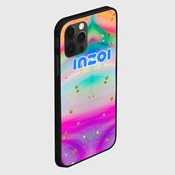 Чехол для iPhone 12 Pro Max Inzoi с золотыми звездочками, цвет: 3D-черный — фото 2