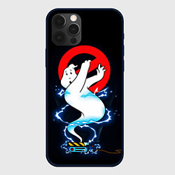 Чехол для iPhone 12 Pro Max Охотники за привидениями, цвет: 3D-черный