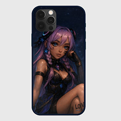 Чехол для iPhone 12 Pro Max Ситлали со звездами - Genshin Impact, цвет: 3D-черный