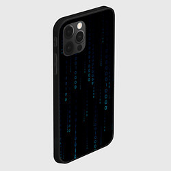 Чехол для iPhone 12 Pro Max Color black blue, цвет: 3D-черный — фото 2