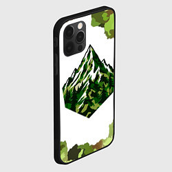 Чехол для iPhone 12 Pro Max Камуфляж альпениста, цвет: 3D-черный — фото 2
