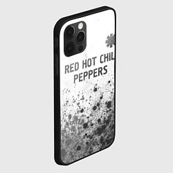 Чехол для iPhone 12 Pro Max Red Hot Chili Peppers - white gradient посередине, цвет: 3D-черный — фото 2