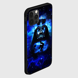 Чехол для iPhone 12 Pro Max Дарт вейдер и люк, цвет: 3D-черный — фото 2