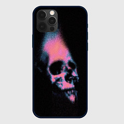 Чехол для iPhone 12 Pro Max Череп аэрозоль, цвет: 3D-черный