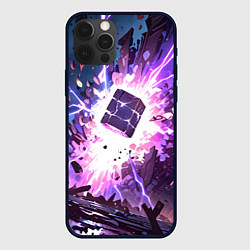 Чехол для iPhone 12 Pro Max Магический куб, цвет: 3D-черный