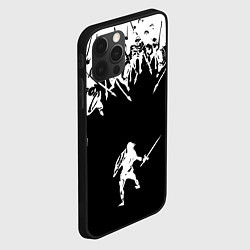 Чехол для iPhone 12 Pro Max И один в поле воин, цвет: 3D-черный — фото 2