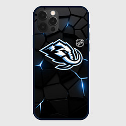 Чехол для iPhone 12 Pro Max Юта Маммот - НХЛ хоккей, цвет: 3D-черный