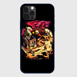 Чехол для iPhone 12 Pro Max Багровый Коатль фабрики - Герои Меча и Магии 3, цвет: 3D-черный