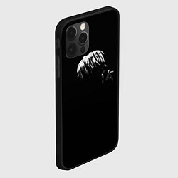 Чехол для iPhone 12 Pro Max Xxxtentacion dark, цвет: 3D-черный — фото 2