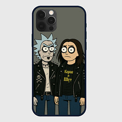 Чехол iPhone 12 Pro Max КиШ - Рик и Морти