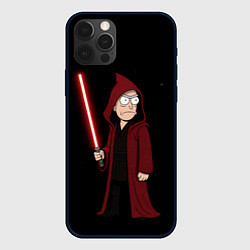 Чехол для iPhone 12 Pro Max Рик - тёмная сторона силы, цвет: 3D-черный