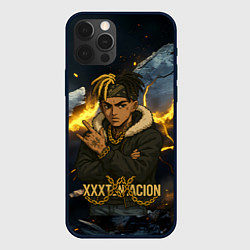 Чехол iPhone 12 Pro Max XXXTentacion мультяшный стиль
