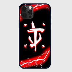 Чехол для iPhone 12 Pro Max Doom красный шторм, цвет: 3D-черный