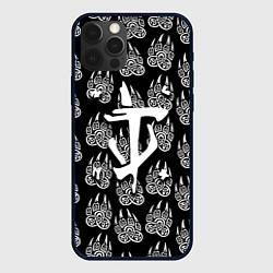 Чехол для iPhone 12 Pro Max Doom хищник леса, цвет: 3D-черный