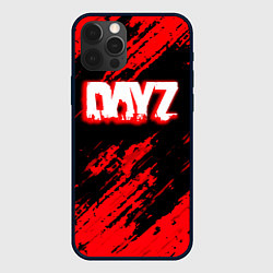 Чехол для iPhone 12 Pro Max Dayz штрихи красок, цвет: 3D-черный