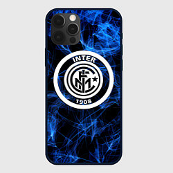 Чехол для iPhone 12 Pro Max Inter smoke neon, цвет: 3D-черный