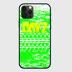 Чехол для iPhone 12 Pro Max Dayz кислотные шипы, цвет: 3D-черный
