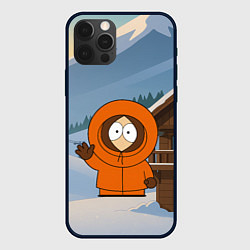 Чехол для iPhone 12 Pro Max Кенни машет рукой - Южный парк, цвет: 3D-черный