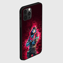 Чехол для iPhone 12 Pro Max Fortnite Bonehead, цвет: 3D-черный — фото 2