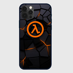 Чехол для iPhone 12 Pro Max Half Life - armor, цвет: 3D-черный