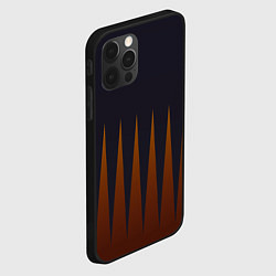Чехол для iPhone 12 Pro Max Осенний ночной огонь, цвет: 3D-черный — фото 2