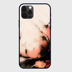 Чехол для iPhone 12 Pro Max Розовый взрыв абстракция, цвет: 3D-черный