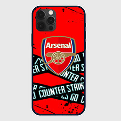 Чехол для iPhone 12 Pro Max Arsenal x counter strike game, цвет: 3D-черный