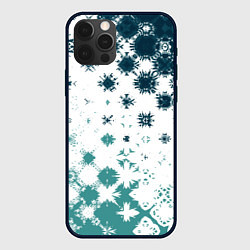 Чехол iPhone 12 Pro Max Узорчатые пятна по диагонали