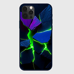 Чехол iPhone 12 Pro Max Neon tile