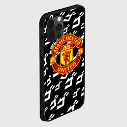 Чехол для iPhone 12 Pro Max Манчестер Юнайтед x Jojo anime, цвет: 3D-черный — фото 2