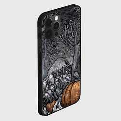 Чехол для iPhone 12 Pro Max Осенние шалости духов, цвет: 3D-черный — фото 2