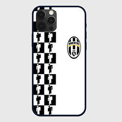 Чехол iPhone 12 Pro Max Ювентус паттерн люди