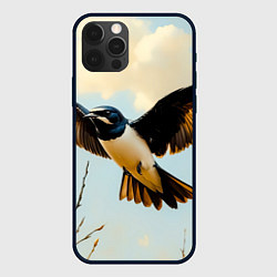 Чехол iPhone 12 Pro Max Полёт ласточки