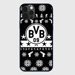 Чехол для iPhone 12 Pro Max Borussia x counter strike, цвет: 3D-черный