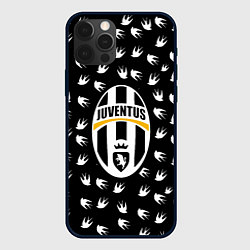 Чехол iPhone 12 Pro Max Ювентус ласточки паттерн