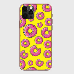 Чехол iPhone 12 Pro Max Пончики Гомера
