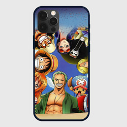 Чехол для iPhone 12 Pro Max One Piece, цвет: 3D-черный