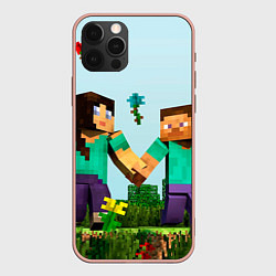 Чехол iPhone 12 Pro Max Minecraft Stories