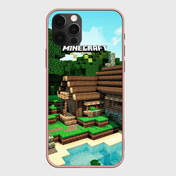 Чехол iPhone 12 Pro Max Minecraft House