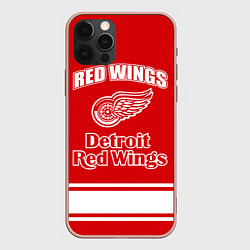 Чехол iPhone 12 Pro Max Detroit red wings