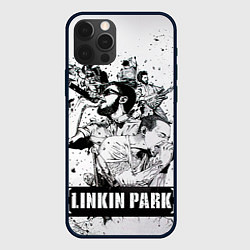 Чехол для iPhone 12 Pro Max Linkin Park, цвет: 3D-черный