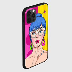 Чехол для iPhone 12 Pro Max POP ART, цвет: 3D-черный — фото 2