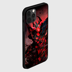 Чехол для iPhone 12 Pro Max Shadow Fiend, цвет: 3D-черный — фото 2
